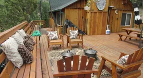 Hillside Hideaway -View of Ski Slope from Charming Deck - Image 5