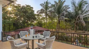 SaffronStays RiverFront Manor, 5-BDR pool villa by Pej River - Image 5