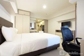 Best Price Minimalist Studio Apartment at The H Residence By Travelio - Image 2
