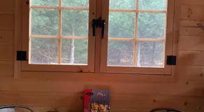 Cozy Woodland Bunkie Outdoor Shower WiFi - Image 5
