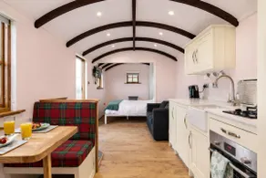 Luxury Shepherds Hut on Powis House Estate - Image 3