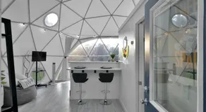 Private Luxury Glamping Geo Dome W Hot Tub - Image 3