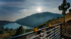 StayVista at Lake Trails with Lawn, Balcony & Lake View - Image 5