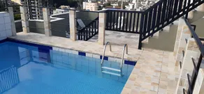 500M DA PRAIA DA ENSEADA, Prédio cm Piscina, 1Garagem, WI-FI 300 Mbps, Centro de Guarujá, próximo à Praia e Comércio, horários check-in e check-out flexíveis, churrasqueira, - Image 2