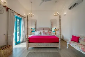 SaffronStays Sweet Mango - 4BR Goan Villa w Private Pool, Mango Garden, Bar Gazebo & Vibrant Interiors Near Beaches - Image 2