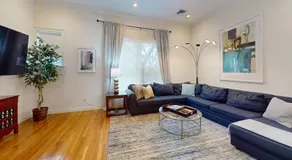 3-Bed 2-Bath Brookline Village Townhome w Deck - Image 2