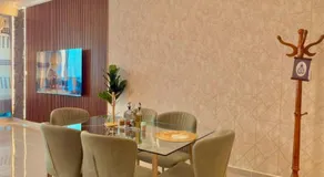 Beachfront Luxury Family Apartment with Pool, Gym, Jacuzzi - AJMAN Corniche UAE - Image 5