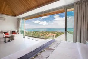 Luxury 6  B/R Villa, Chaweng,  panoramic sea views - Image 2