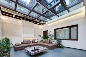 Boyun Cottage · Modern Aesthetics · Designer Vacation Courtyard - Image 3