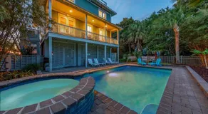 Dolphin View on Isle of Palms ~ PISCINE PRIVÉE, TOIT DECK, ASCENSEUR, SPA - Image 3