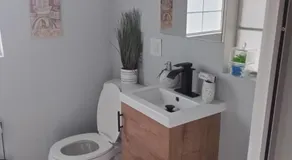 Tiny home barn style in backyard with Animals - Image 2