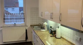 Mainpark Apartment 105qm groß, Aschaffenburg für bis zu 10 Personen - 4 separate Schlafzimmer - Mainaschaff - Grill - Terrasse - ruhige Lage - gratis Parken - free Netflix - Image 5
