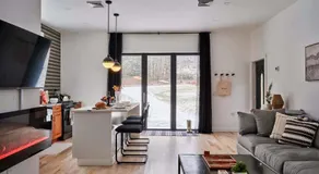 Chic Renovated Chalet with Private Pond - Image 2