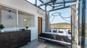 ELIVAAS Signature White House 4-BHK Villa with Panoramic Hill Views, Glass Room, Outdoor Pool & Dam nearby - Image 4