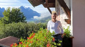 Appartement avec barbecue, sauna et terrasse | Vue montagne - Image 3