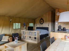 Atmospheric tent lodge with dishwasher, in Twente - Image 2