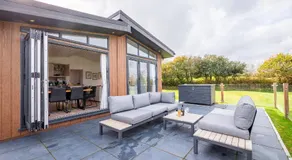 Modern lodge on golf course with spa facilities - Image 4