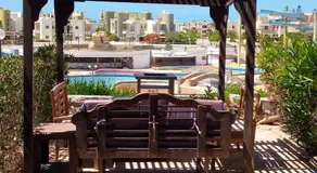 chalet1 ch21 with a wonderful view 2 bed rooms terrace and garden green beach - Image 4