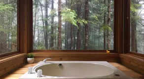 Oasis de paix dans les arbres avec jacuzzi - Image 4
