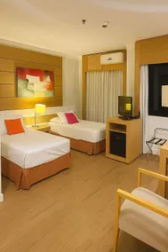 Apart hotel Noble & CONGONHAS AIRPORT - DUAS CAMAS DE solteiro - Image 2