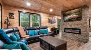 Luxury Arcade Cabin with Hot Tub and Mountain Views Sleeps 12 - Image 3