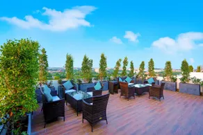 Dark Cozy 1BHK Sleep under the Stars Indoors with Swimming pool Gym and Cinema - Image 5
