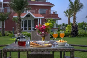 StayVista at Hillside Paradise with Pool, Jacuzzi, kids play area - Image 5