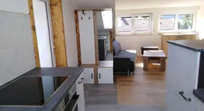Komplette Dachwohnung mit Balkon und Bergblick - Image 3