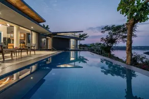 Aaramghar Stays - 3BR Lakeshore w/ Infinity Pool - Image 3