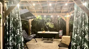 Romantic Retreat, Relax at Hot-tub, Indoor & Outdoor shower, firepit, 5 min to Hawaii Volcano park - Image 5
