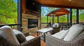 Moonshine Times - 3king 4queen perfect family and friends cabin firepit - Image 3