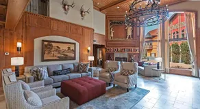 Villa avec sauna, piscine chauffée et jardin | Vue montagne - Image 4