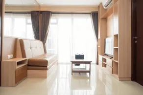 3BR with Sofa bed at Gateway Pasteur Apartment By Travelio - Image 2