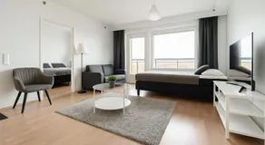 City Home Finland Panorama Suite - New Luxury Suite with Own SAUNA, One Bedroom, Spacious Balcony with City Views and Great Location next to Nokia Arena - Image 2