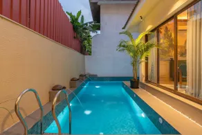 Villa Oasis-Pvt Pool,3BHK Next to Baba AuRhum Café - Image 4