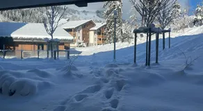 Megeve Praz sur Arly Apparthotel eclat des veriaz Studio vue sur jardin - Image 3