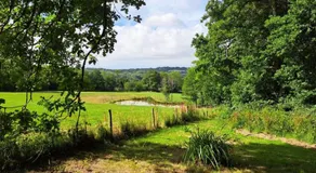 Snug & Secluded Lakeside Shepherds Hut 'Carp' - Image 4