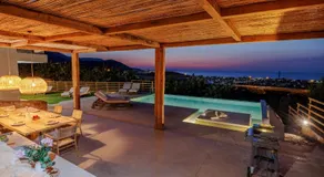 Malia Vista Villa with Panoramic Sea View and Private Pool - Image 2