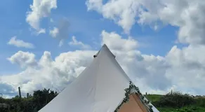 Summit Camping Kit Hill Rd Cornwall Panoramic Views Grass Pitch from 15pn or Bella Bell Tent 75pn - Image 5