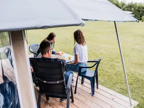 Nice tent lodge on the edge of a forest - Image 3