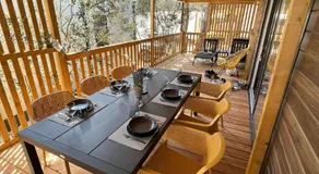 Mobilheim mit privater überdachter Terrasse - Image 3