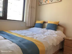 H两居北欧简约电梯洋房，智能锁自助入住，双大床住4人/可洗衣做饭/近万达/CBD/人民医院/高铁站 - Image 3