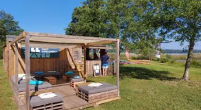 T2, 50m du lac, PISCINE, WIFI, jardin terrasse sans vis-à-vis, 1 à 4 pers - Image 4