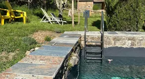 Mas historique du XVe Cevennes - Piscine & Parc - Image 5