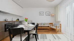 Comfortable Apartment with a Terrace and 3 Bedrooms by Noclegi Renters - Image 2