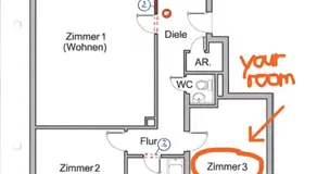 Wohnung Nähe Altstadt Nürnberg - Image 1