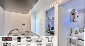 30 - Appartement avec TV XL, 2 chambres, jardin, parking, prox Gare et CentreLille - Image 3
