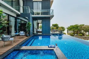 SaffronStays Panorama - 8BR Lonavala villa, infinity pool, heated jacuzzi, karaoke bar, theater & rooftop sunset deck - Image 3