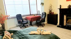 Beautiful Double En-suite Room, separate entrance, Ilford, Central line Gants Hill, free parking - Image 4