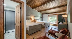 Cove Creek Lodge 212 Dog Friendly Standard Double Queen Room - Image 2